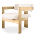Scaun dining crem boucle Donato Eichholtz - Poetic Store