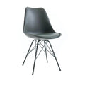 Scaun dining gri Scandinavia Invicta Interior - Poetic Store