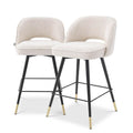 Set de 2 scaune de bar albe Small Cliff Eichholtz2