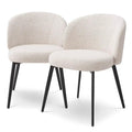 Set de 2 scaune dining crem Lloyd Eichholtz1