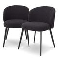 Set de 2 scaune dining negru Lloyd Eichholtz1