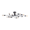 Plafoniera neagra din metal Gilbert Maytoni