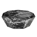 Masa cafea neagra din marmura Diamond Eichholtz