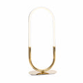 Veioza gold din inox si sticla Olivia Maxlight1