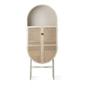 Dulapior gri deschis din lemn de mango Retro HK Living
