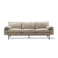 Canapea bej din poliester pentru 4 persoane Retro HK Living