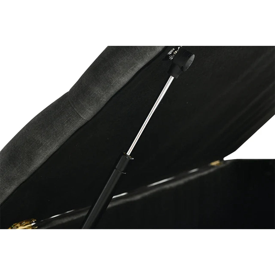 Banca verde inchis din catifea 120 cm En Vogue