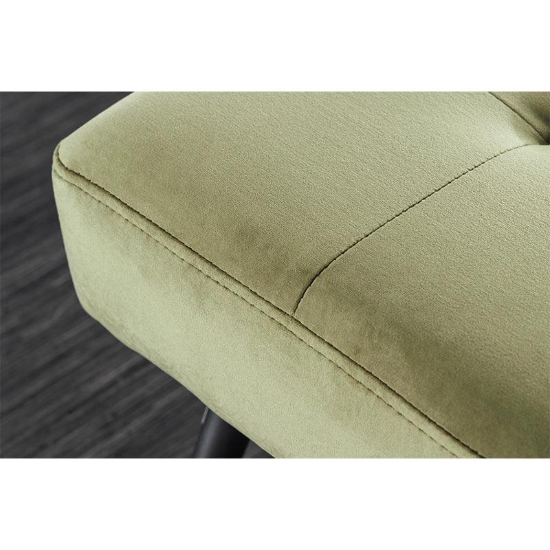 Banca verde olive din catifea Boutique 100 Invicta Interior