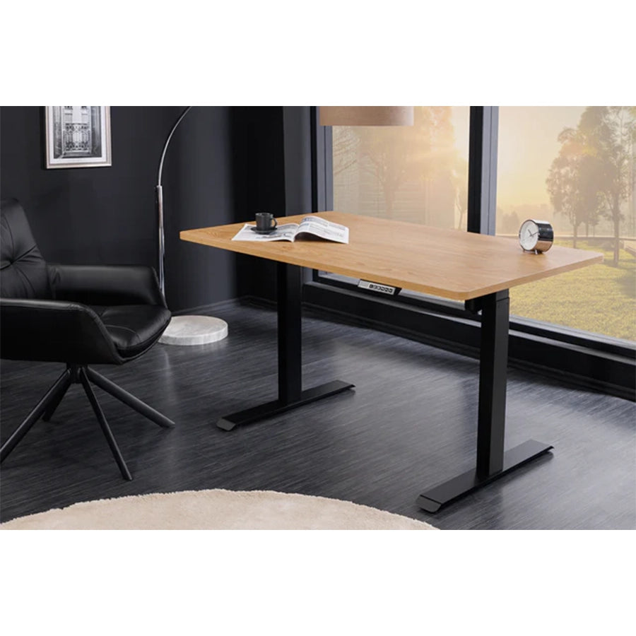 Birou maro din MDF ajustabil 120 cm Oak