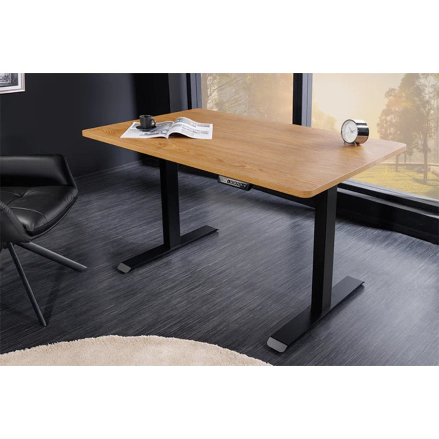 Birou maro din MDF ajustabil 120 cm Oak