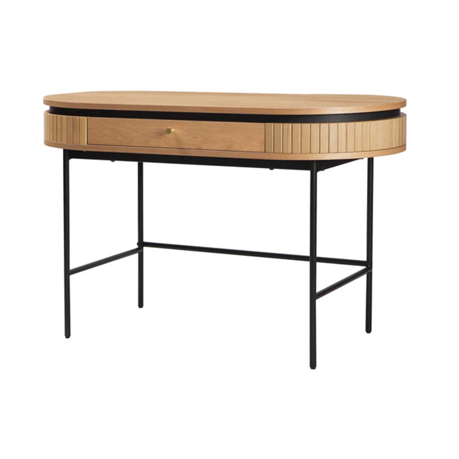 Birou maro din lemn 120 cm Atelier
