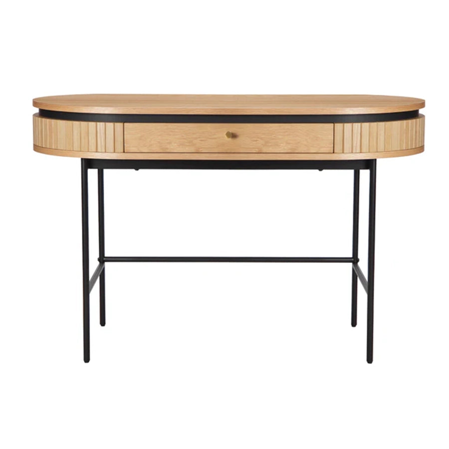 Birou maro din lemn 120 cm Atelier