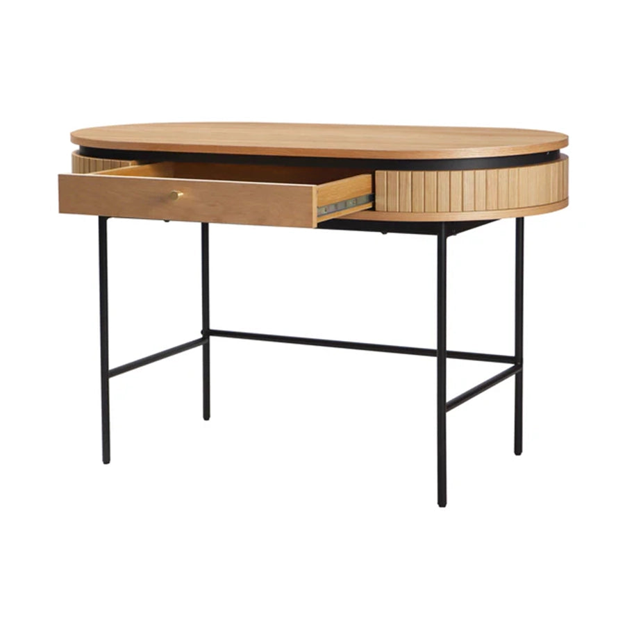 Birou maro din lemn 120 cm Atelier