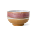 Bol multicolor din ceramica 70s Prairie