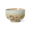Bol multicolor din ceramica 70s Shell