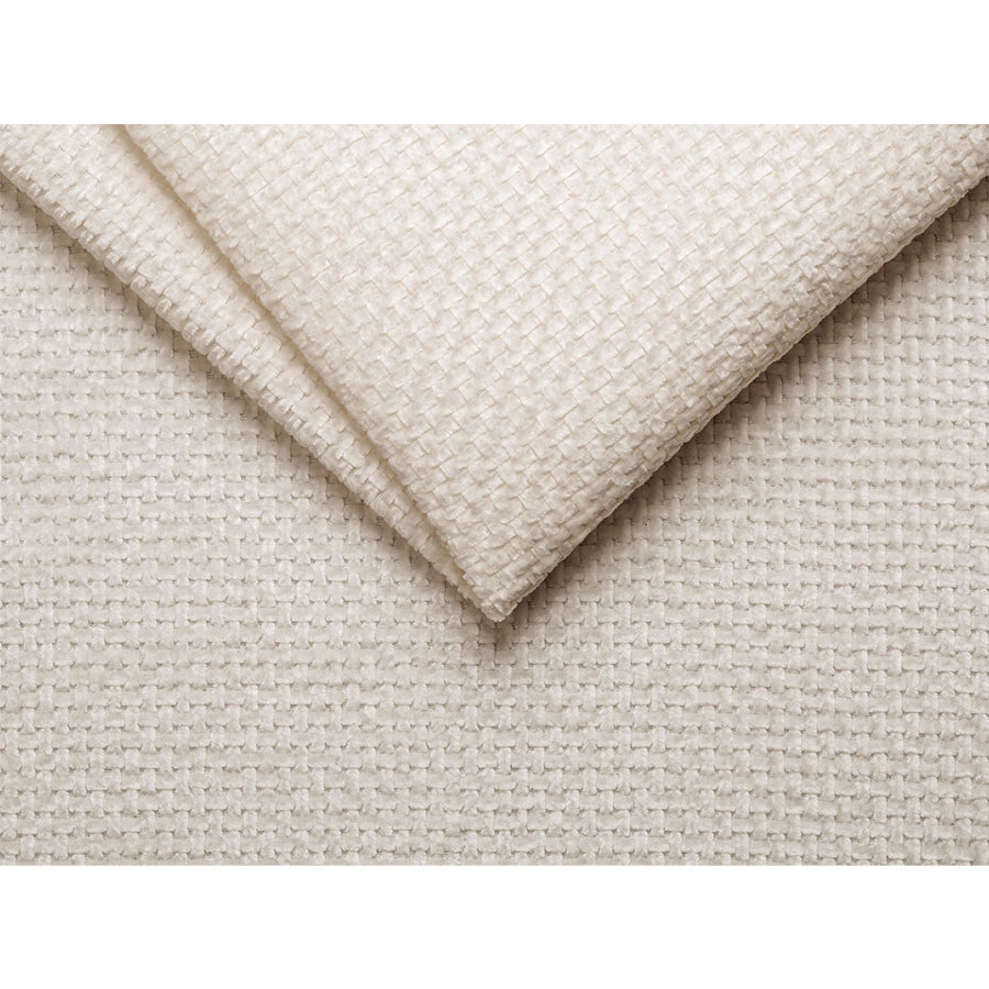 Canapea ivory pentru 3 persoane din chenille Miley
