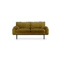 Canapea verde olive pentru 2 persoane Retro HKliving
