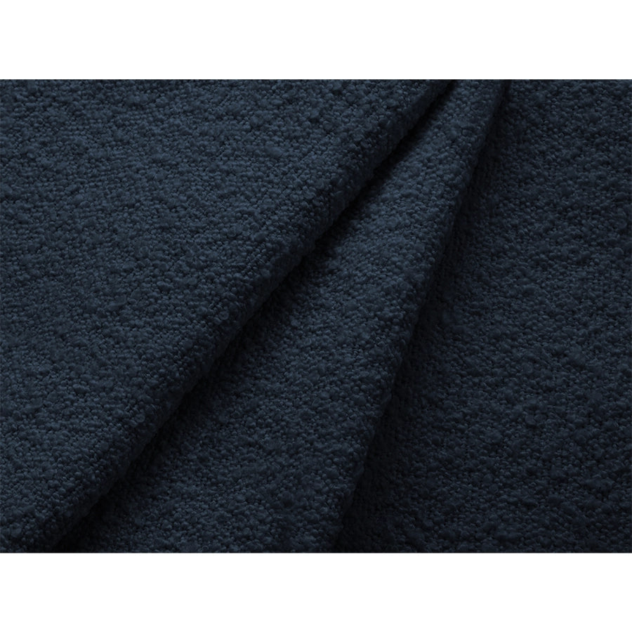 Canapea albastra cu colt 255 cm Boucle Kate Right