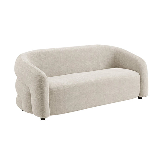 Canapea bej din chenille 200 cm Voque