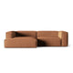 Canapea cu colt honey din catiea Alma Left