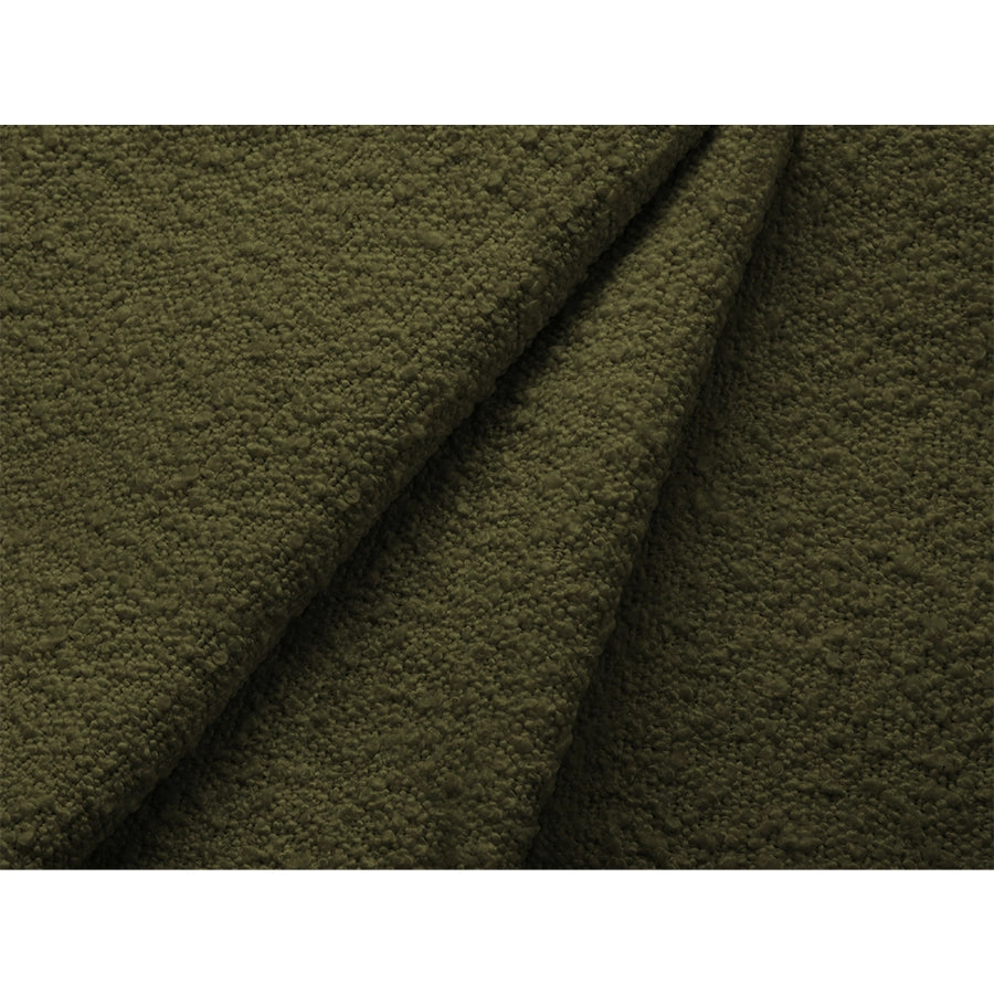 Canapea extensibila cu colt verde Jodie Boucle Right