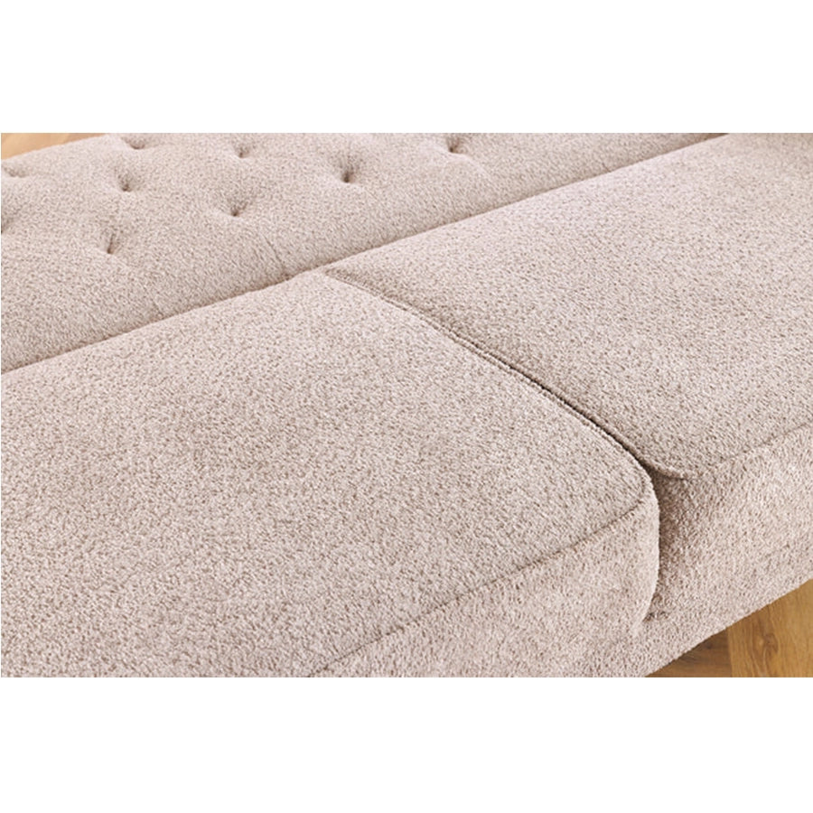Canapea extensibila grej din material buclat Affaire