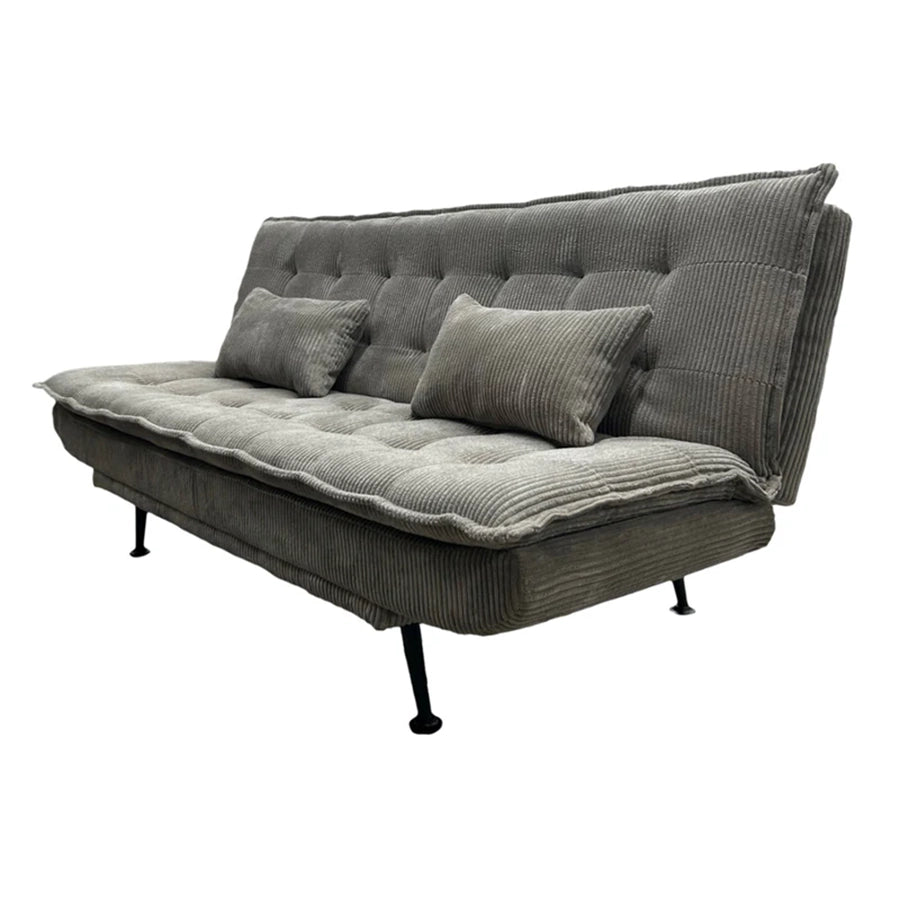 Canapea extensibila grej din poliester Jazz