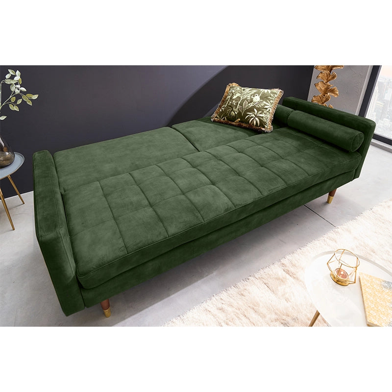 Canapea extensibila verde Couture Invicta Interior