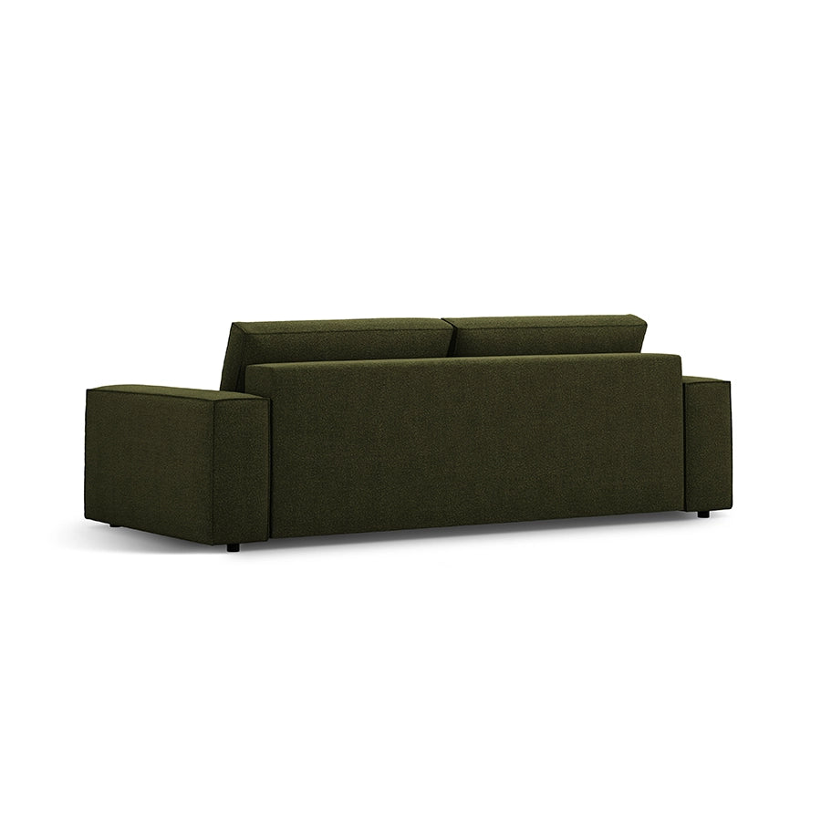 Canapea extensibila verde boucle Jodie