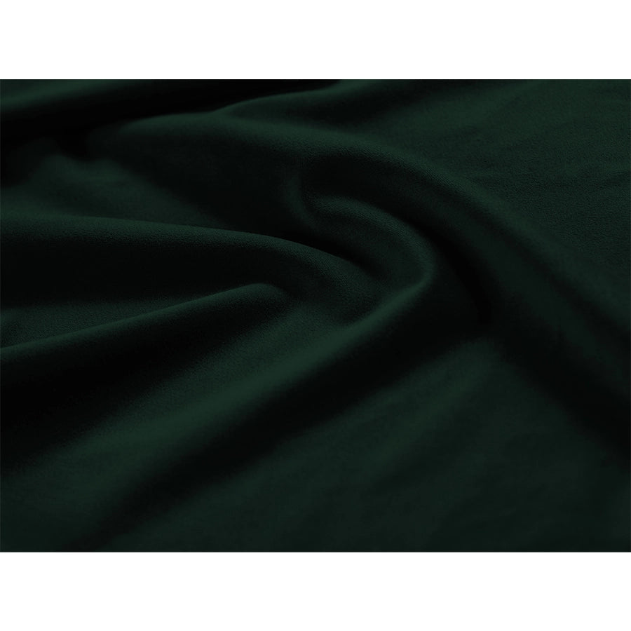 Canapea extensibila verde inchis din catifea Opus