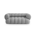 Canapea gri deschis din chenille 180 cm Koge