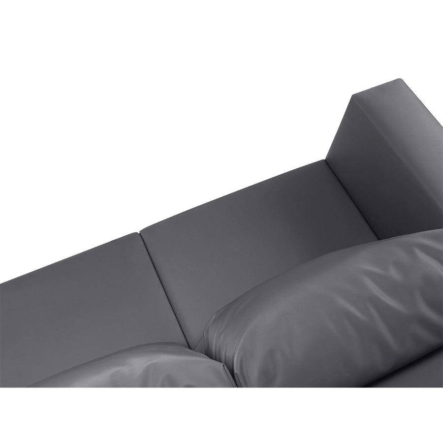Canapea modulara gri pentru exterior Fiji Right
