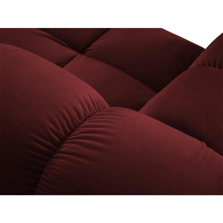 Canapea modulara rosie pentru 1 persoana Left Bellis - Poetic Store