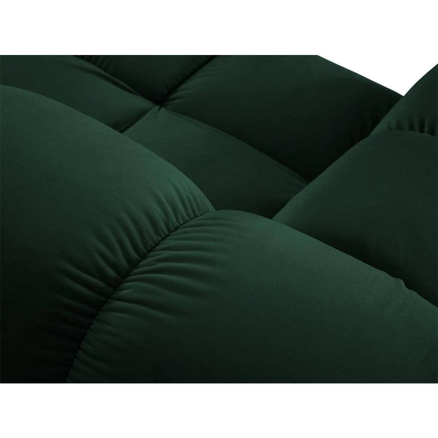 Canapea modulara verde pentru 1 persoana Left Bellis - Poetic Store