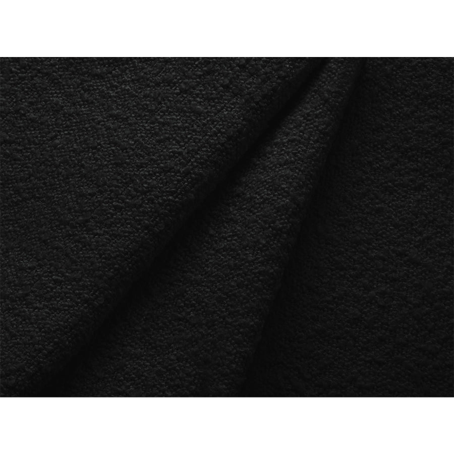 Canapea neagra pentru 3 persoane Boucle Kate