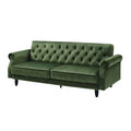 Canapea verde extensibila Maison Belle Affaire
