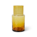 Carafa galbena din sticla Tube Amber