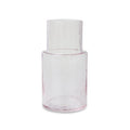 Carafa roz din sticla Tube Blush