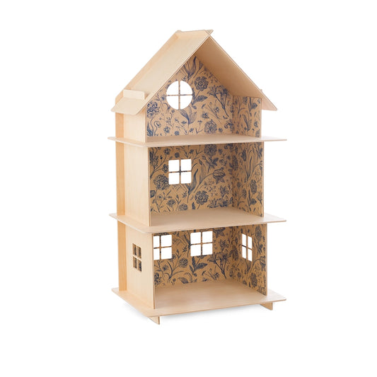 Casa de papusi din lemn Vintage Flower