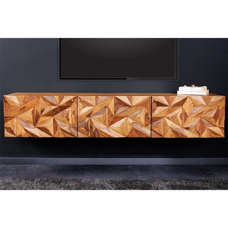 Comoda TV maro din lemn 160 Alpine Invicta Interior