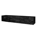 Comoda TV neagra suspendata 160 cm Scorpion