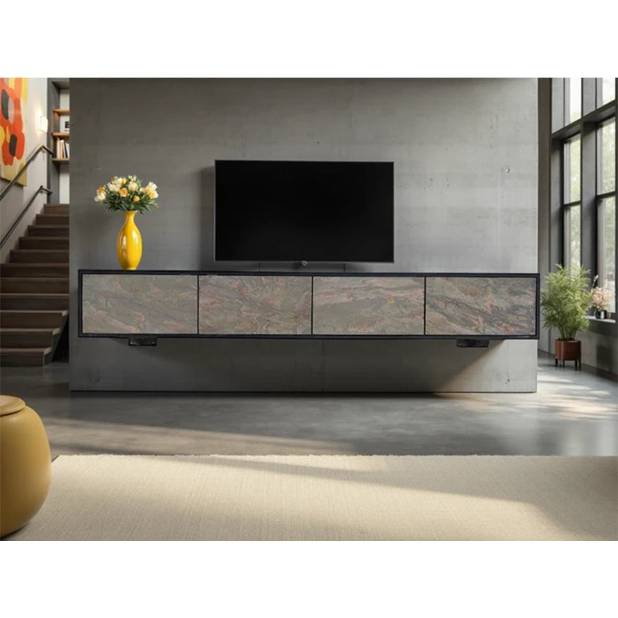 Comoda TV suspendata multicolora 200 cm Mountain Soul