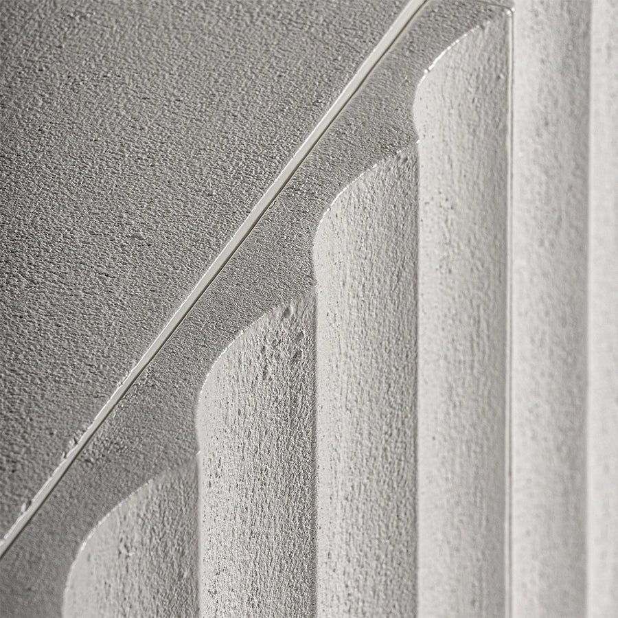 Comoda alba din MDF 180 cm Mulcey