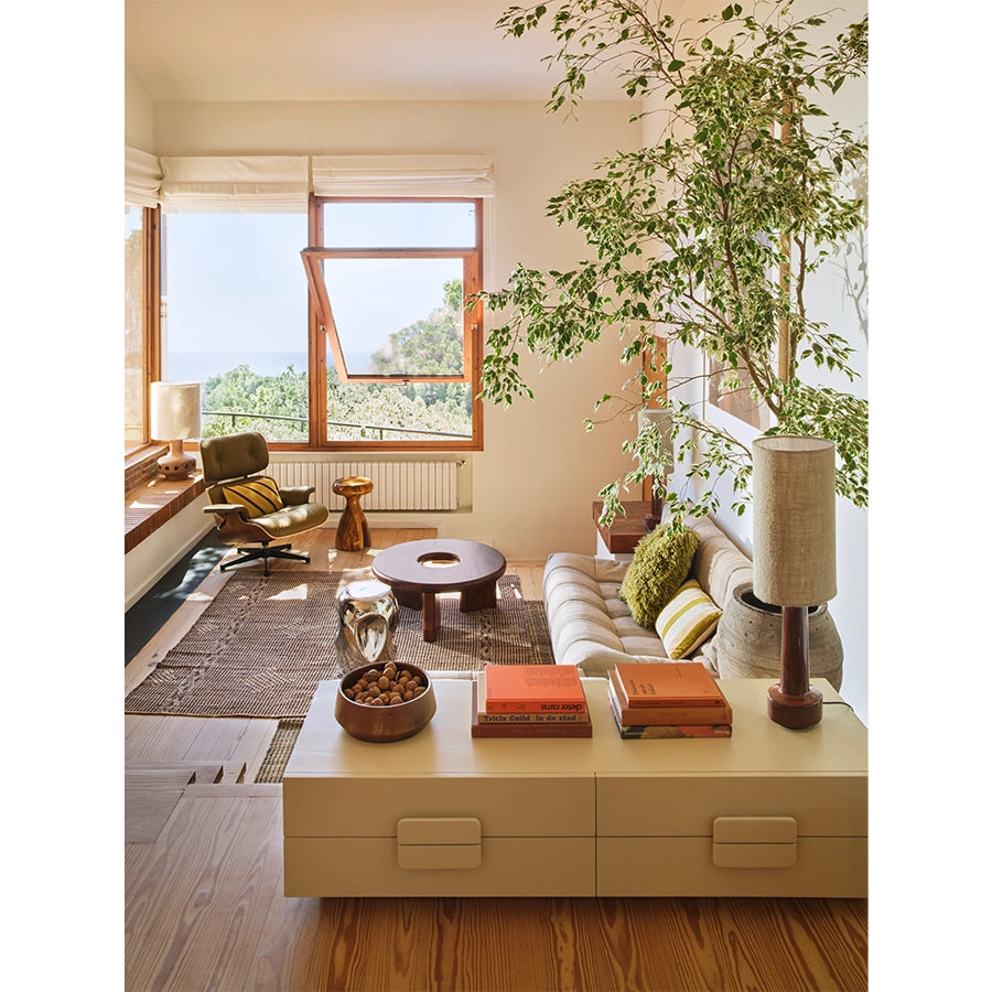 Comoda crem din lemn Spacious HKliving