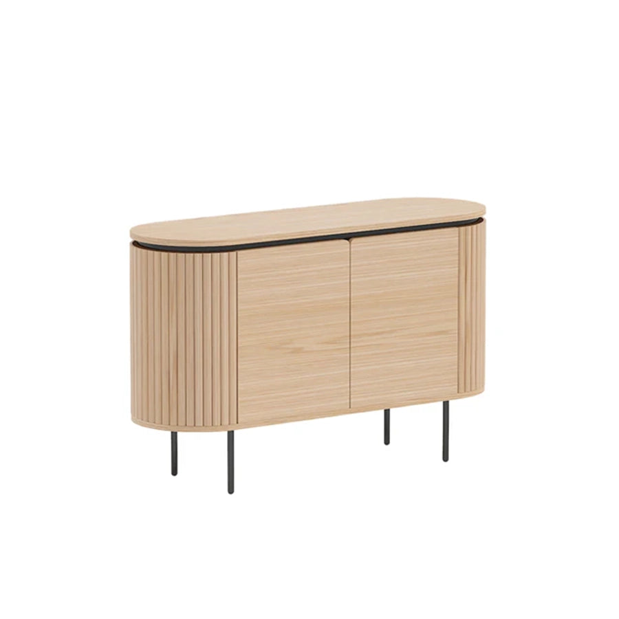 Comoda maro din lemn 120 cm Atelier