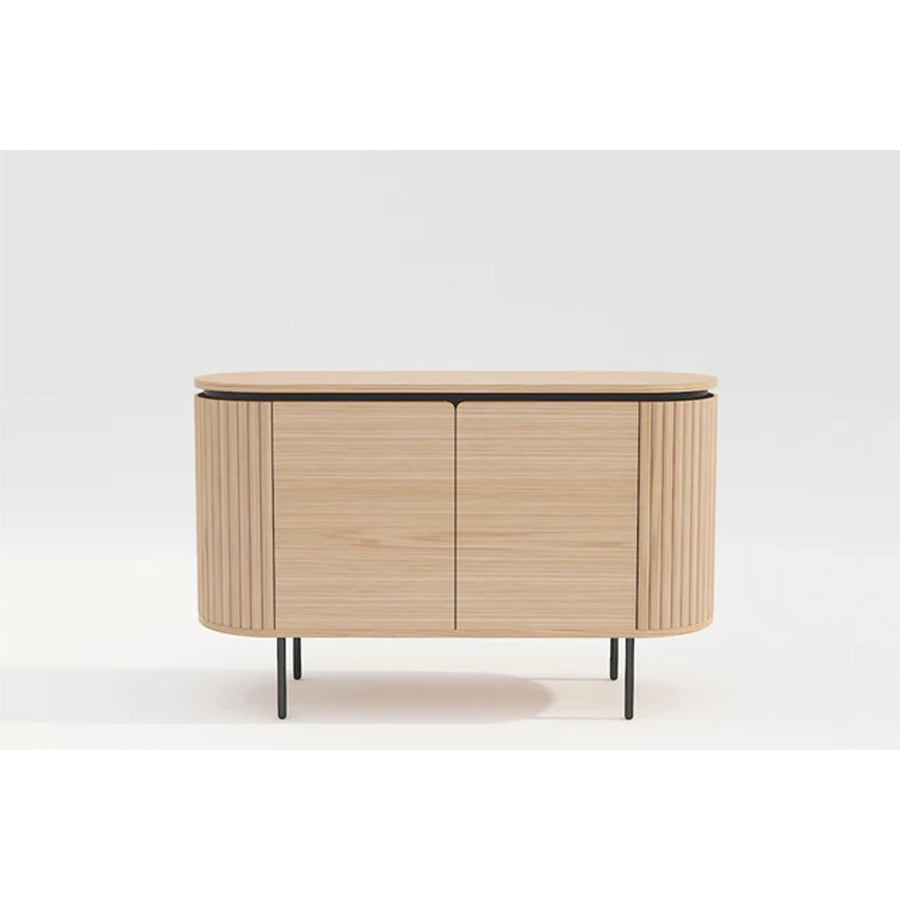 Comoda maro din lemn 120 cm Atelier