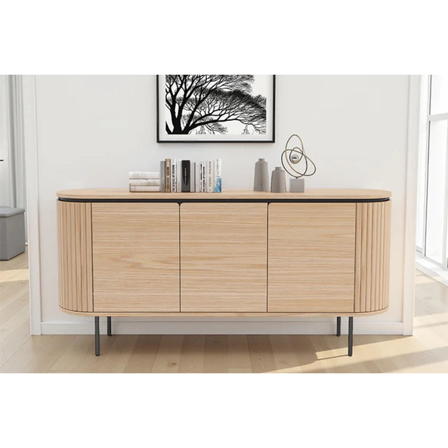 Comoda maro din lemn 160 cm Atelier