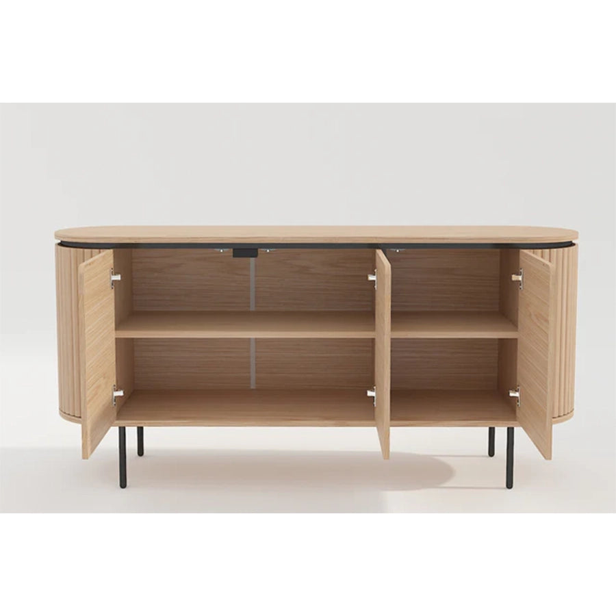 Comoda maro din lemn 160 cm Atelier