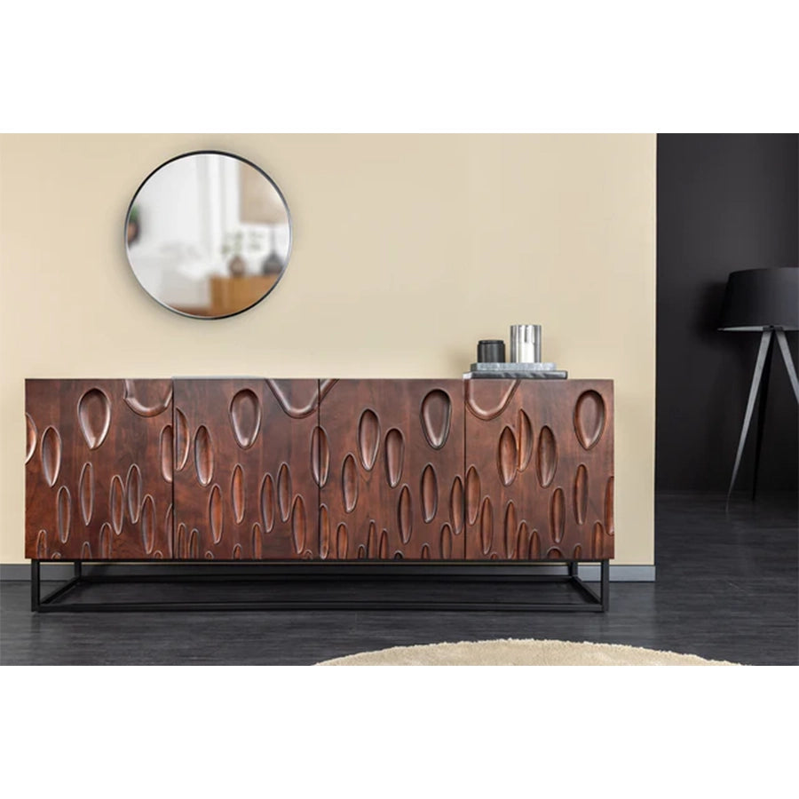 Comoda maro din lemn 175 cm Dune