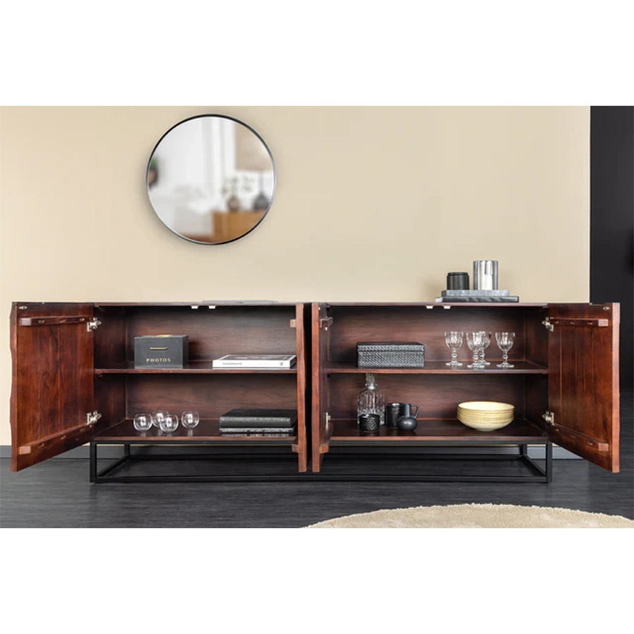 Comoda maro din lemn 175 cm Dune